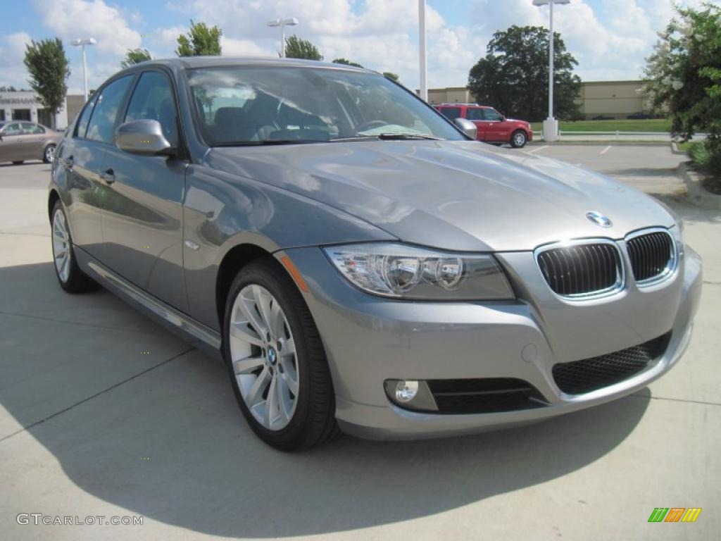 2011 3 Series 328i Sedan - Space Gray Metallic / Beige Dakota Leather photo #2