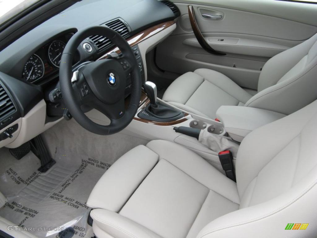 2008 1 Series 135i Convertible - Blue Water Metallic / Taupe photo #22