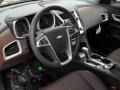 Brownstone/Jet Black Prime Interior Photo for 2011 Chevrolet Equinox #49574266