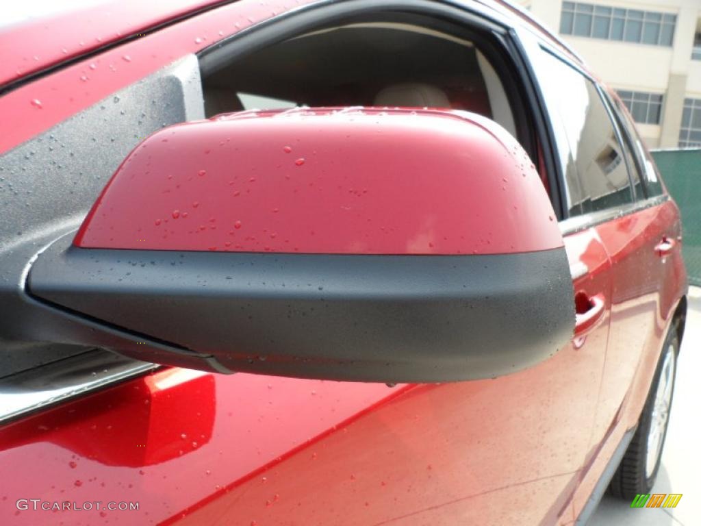 2011 Edge Limited - Red Candy Metallic / Medium Light Stone photo #12