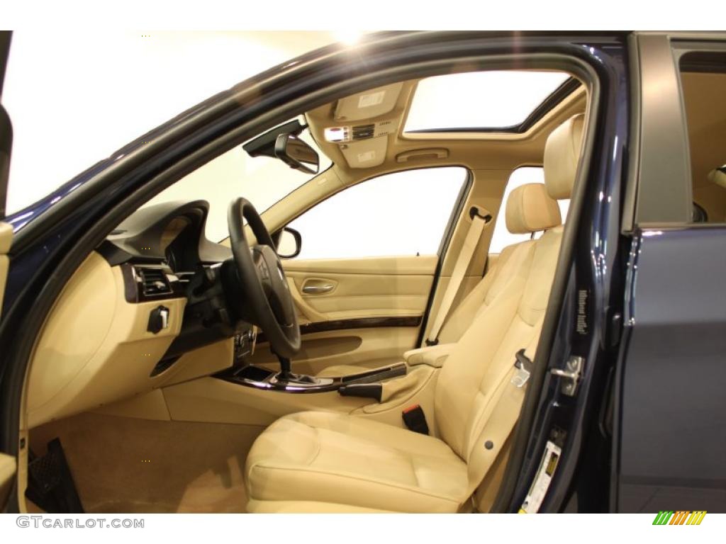 2011 3 Series 328i xDrive Sedan - Deep Sea Blue Metallic / Beige Dakota Leather photo #6