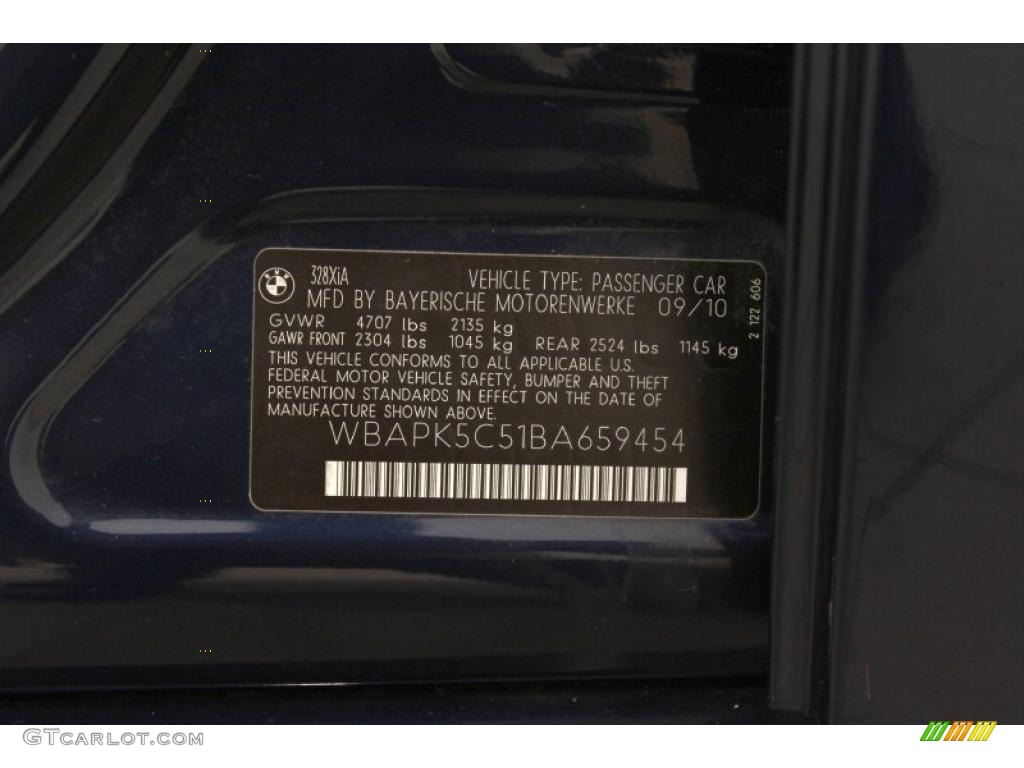 2011 3 Series 328i xDrive Sedan - Deep Sea Blue Metallic / Beige Dakota Leather photo #19