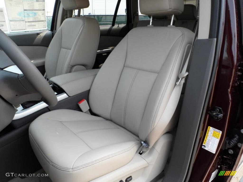 Medium Light Stone Interior 2011 Ford Edge Limited Photo #49577470