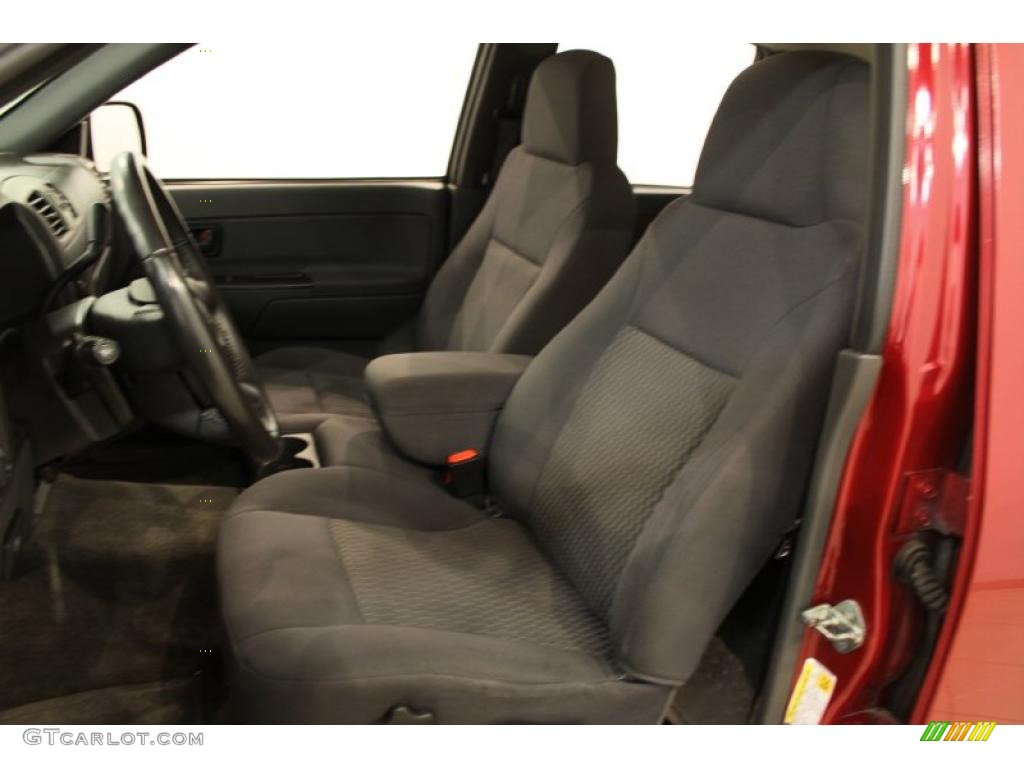 2006 Colorado Crew Cab - Cherry Red Metallic / Very Dark Pewter photo #6