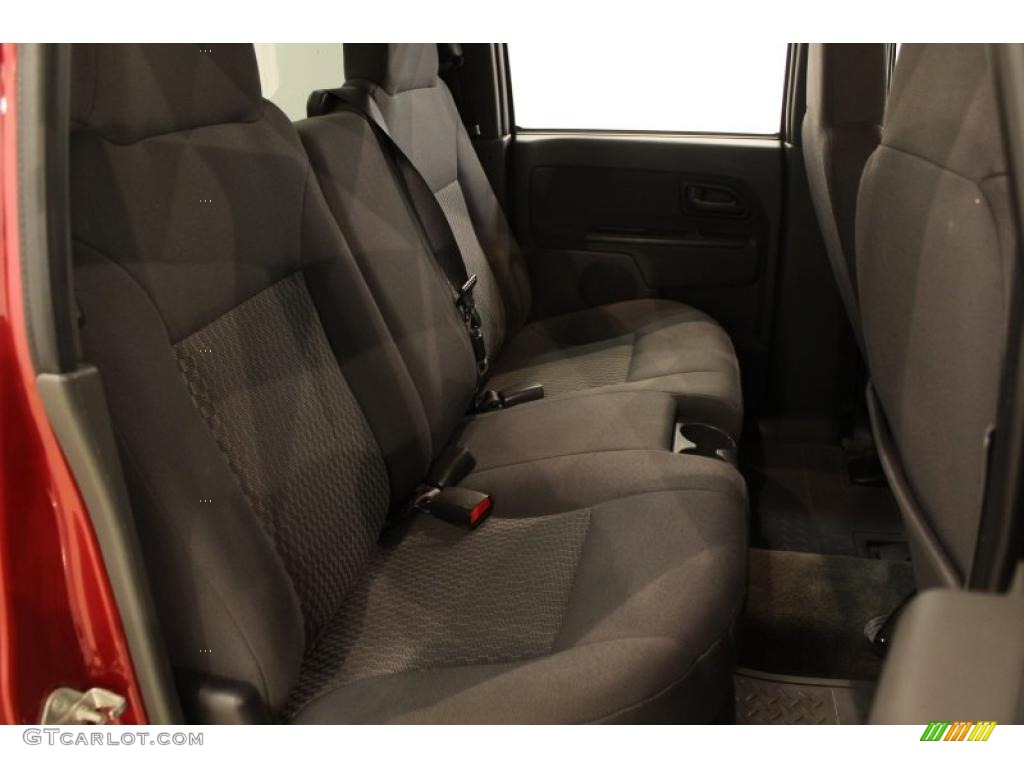 2006 Colorado Crew Cab - Cherry Red Metallic / Very Dark Pewter photo #10