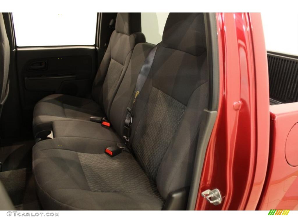 2006 Colorado Crew Cab - Cherry Red Metallic / Very Dark Pewter photo #11