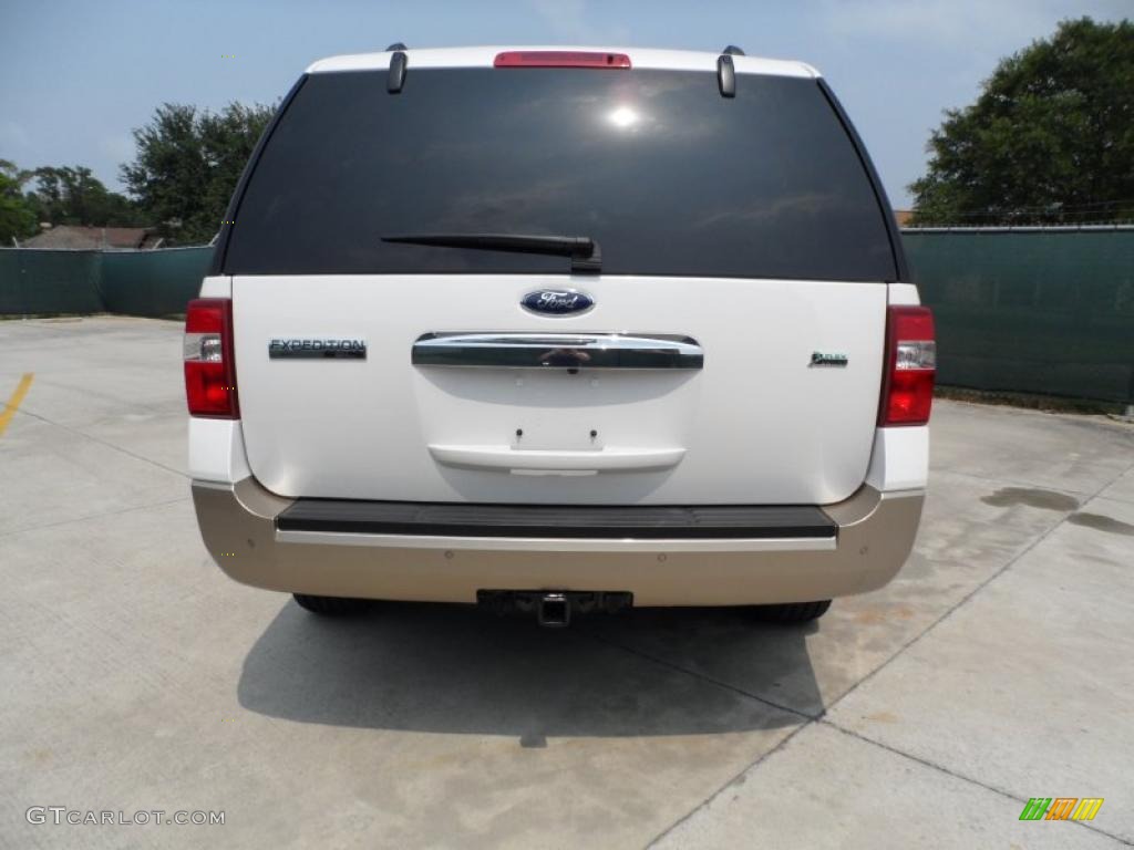 White Platinum Tri-Coat 2011 Ford Expedition EL XLT Exterior Photo #49577722