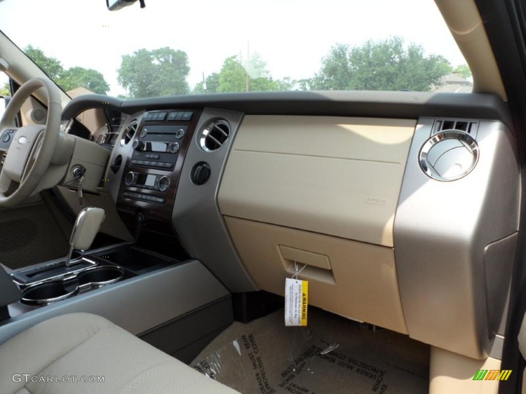 2011 Ford Expedition EL XLT Camel Dashboard Photo #49577962