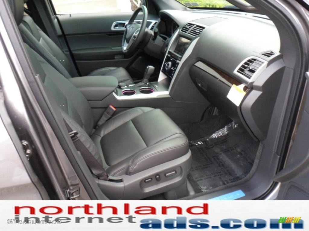 2011 Explorer Limited 4WD - Sterling Grey Metallic / Charcoal Black photo #17