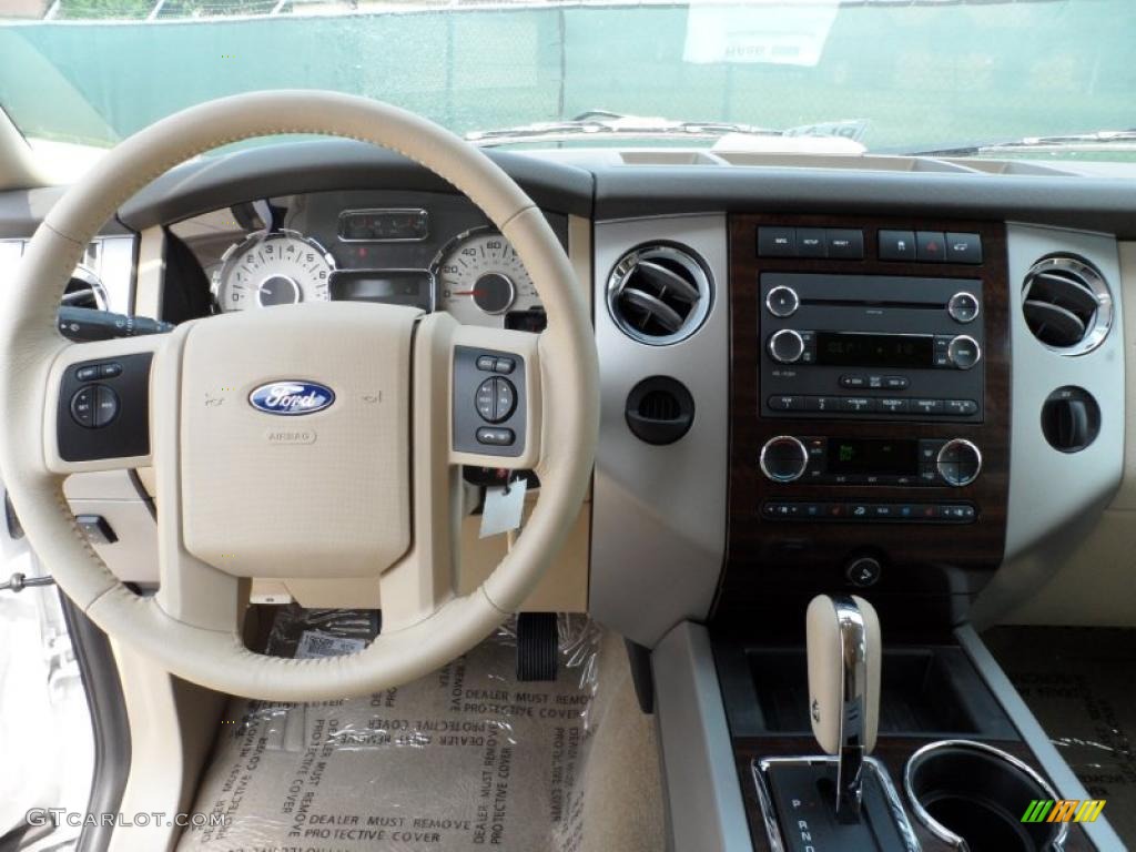 2011 Ford Expedition EL XLT Camel Dashboard Photo #49578151