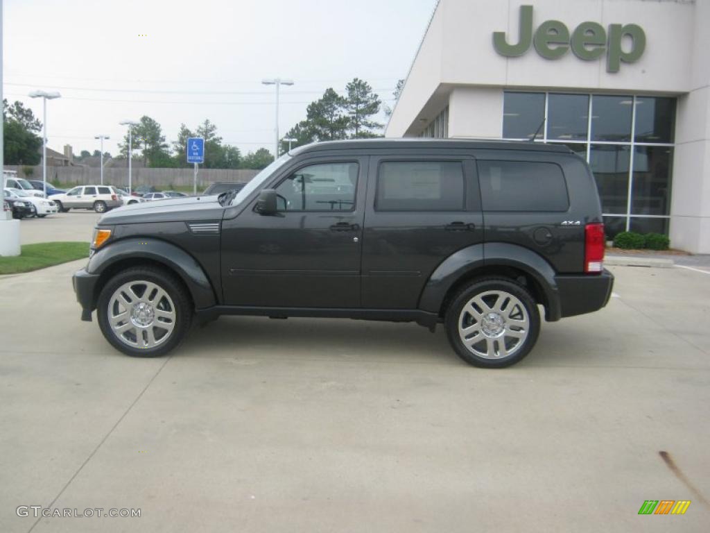Dark Charcoal Pearl 2011 Dodge Nitro Heat 4.0 4x4 Exterior Photo #49578268