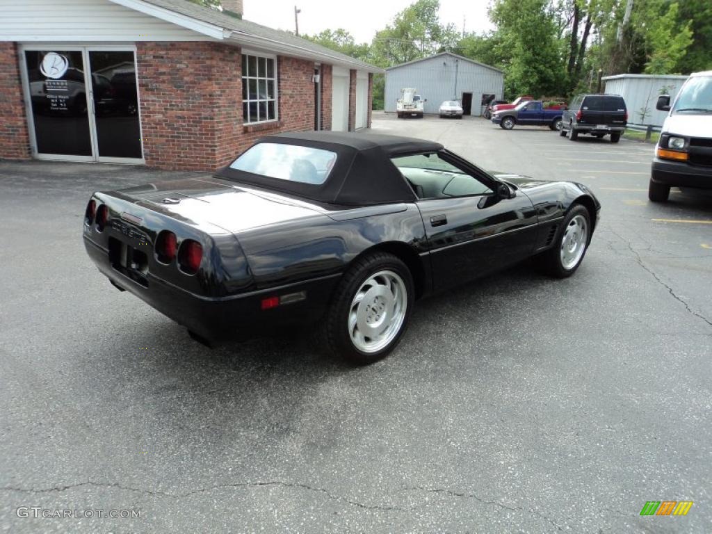 Black 1995 Chevrolet Corvette Convertible Exterior Photo #49578295