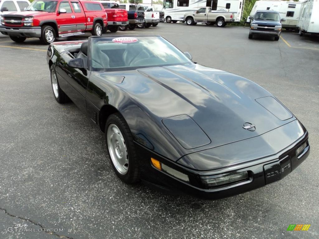 Black 1995 Chevrolet Corvette Convertible Exterior Photo #49578508