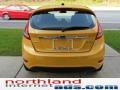 2011 Yellow Blaze Metallic Tri-Coat Ford Fiesta SES Hatchback  photo #7