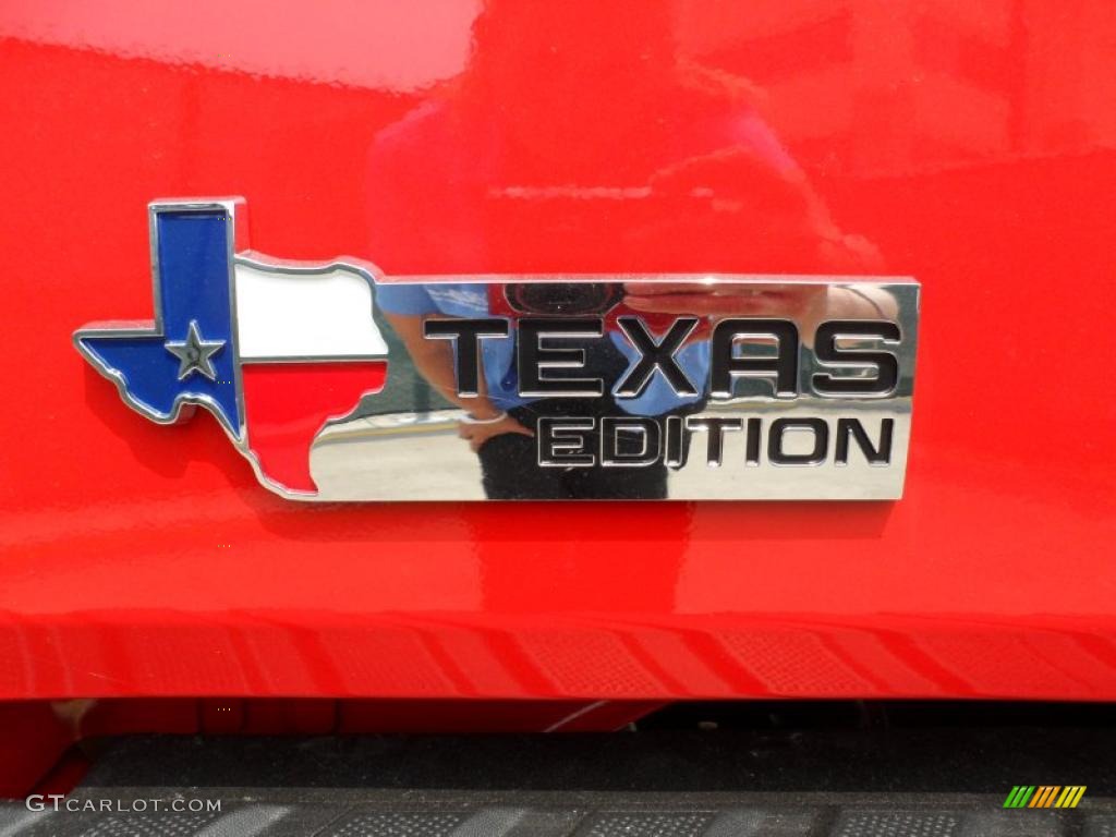 2011 F150 Texas Edition SuperCrew - Race Red / Steel Gray photo #17