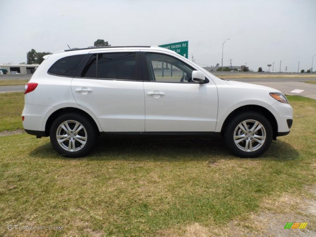 Frost White Pearl 2011 Hyundai Santa Fe Limited Exterior Photo #49579513
