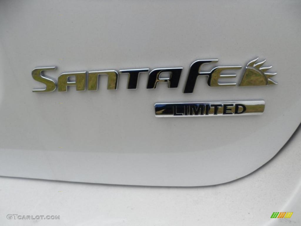 2011 Santa Fe Limited - Frost White Pearl / Beige photo #16