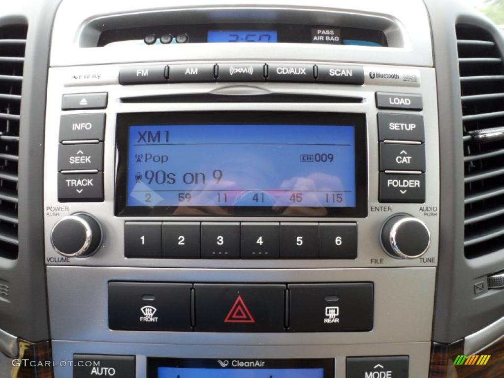 2011 Hyundai Santa Fe Limited Controls Photo #49579924