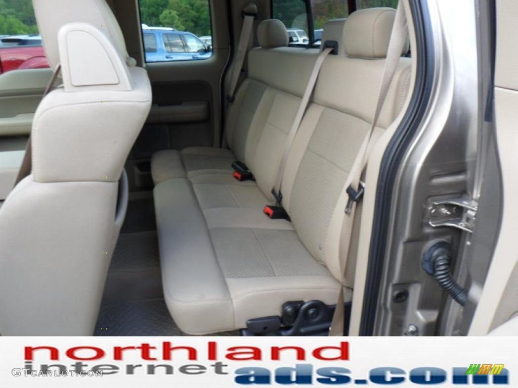 2006 F150 XLT SuperCab 4x4 - Bright Red / Tan photo #13