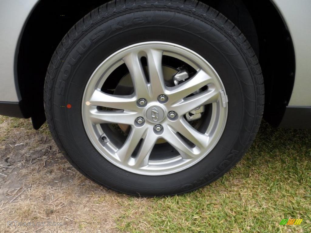 2011 Hyundai Santa Fe GLS Wheel Photo #49580197