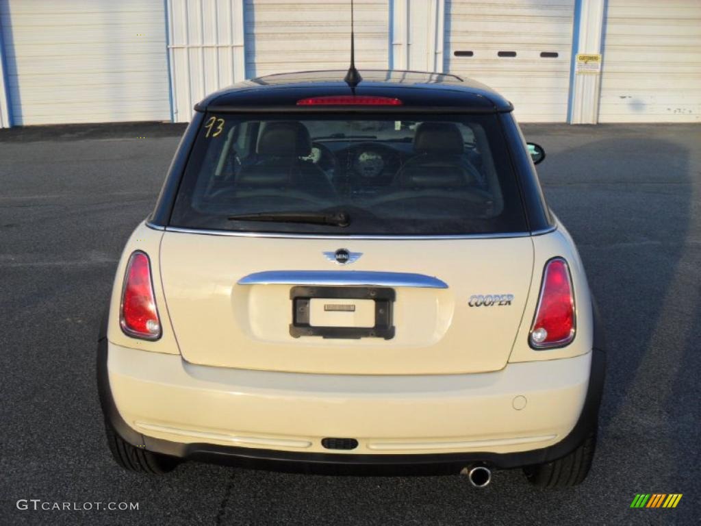 2005 Cooper Hardtop - Pepper White / Panther Black photo #3