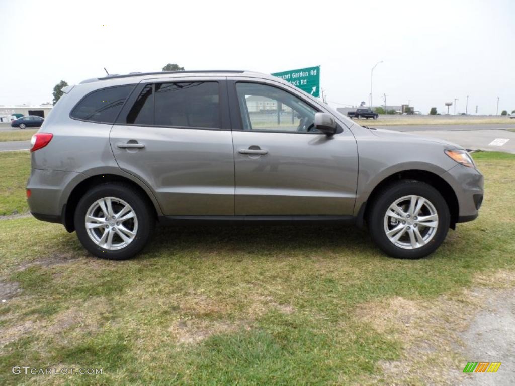 Mineral Gray 2011 Hyundai Santa Fe SE Exterior Photo #49580614