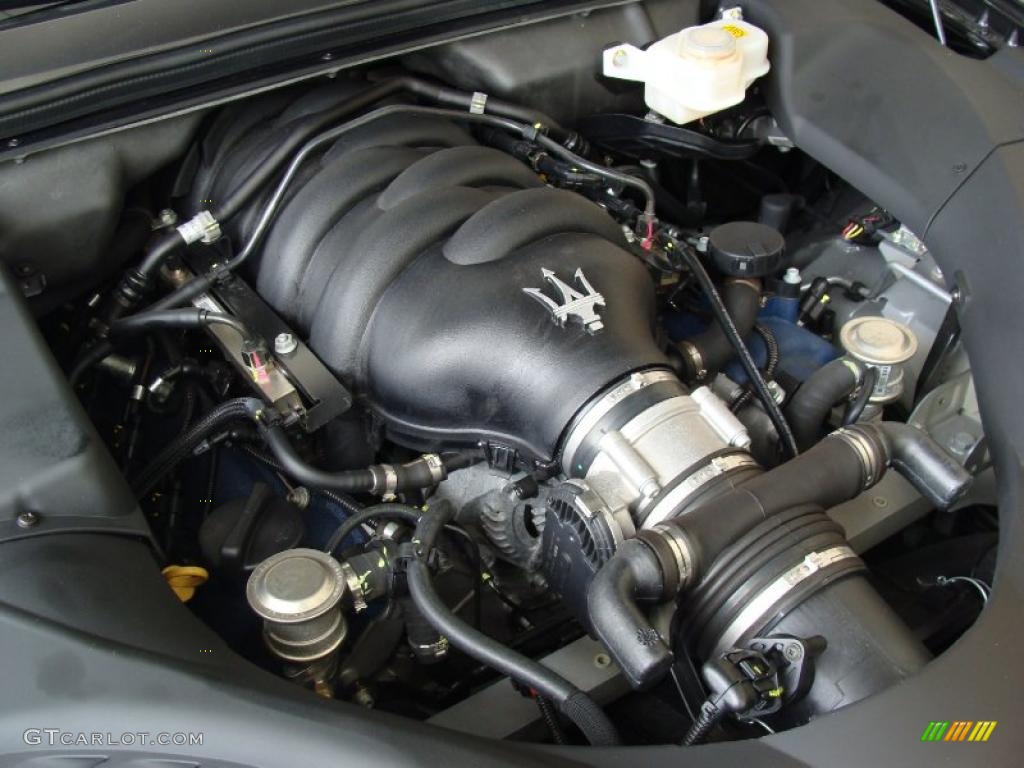 2008 Maserati Quattroporte Sport GT S Engine Photos