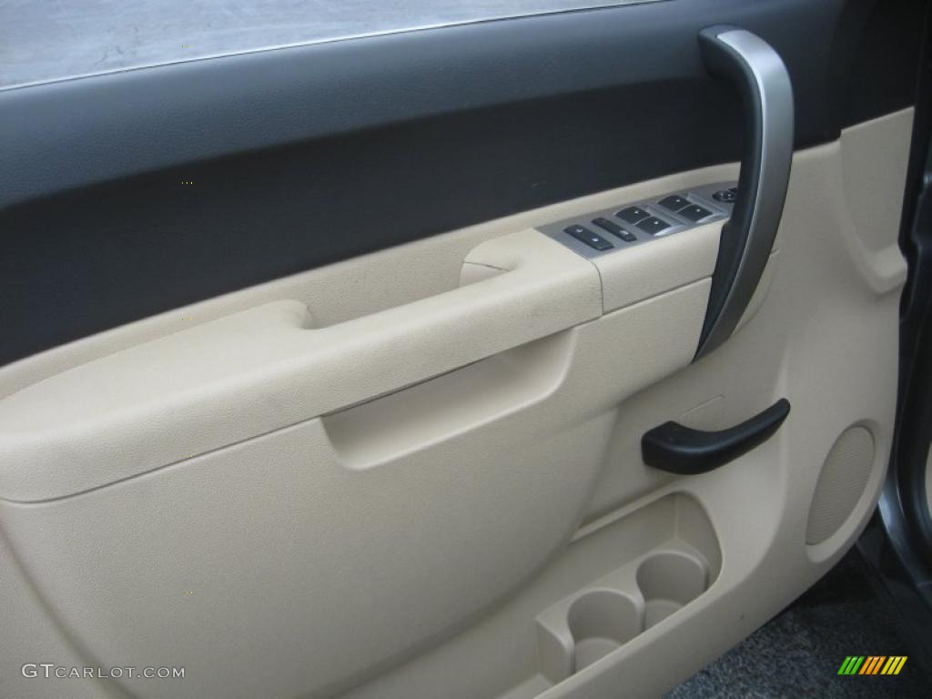 2011 Silverado 1500 LT Extended Cab 4x4 - Steel Green Metallic / Light Titanium/Ebony photo #12