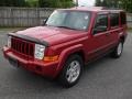 2006 Inferno Red Pearl Jeep Commander   photo #1