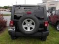 2011 Black Jeep Wrangler Unlimited Rubicon 4x4  photo #3
