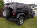 2011 Black Jeep Wrangler Unlimited Rubicon 4x4  photo #4
