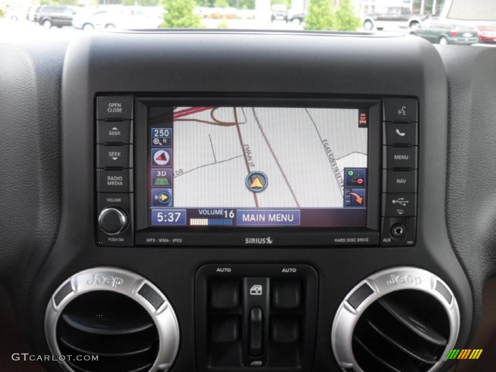 2011 Jeep Wrangler Unlimited Rubicon 4x4 Navigation Photo #49584598
