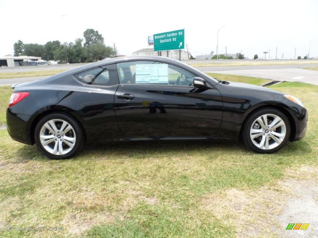 Bathurst Black 2011 Hyundai Genesis Coupe 3.8 Grand Touring Exterior Photo #49584640