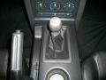 2007 Ford Mustang Black/Orange Interior Transmission Photo