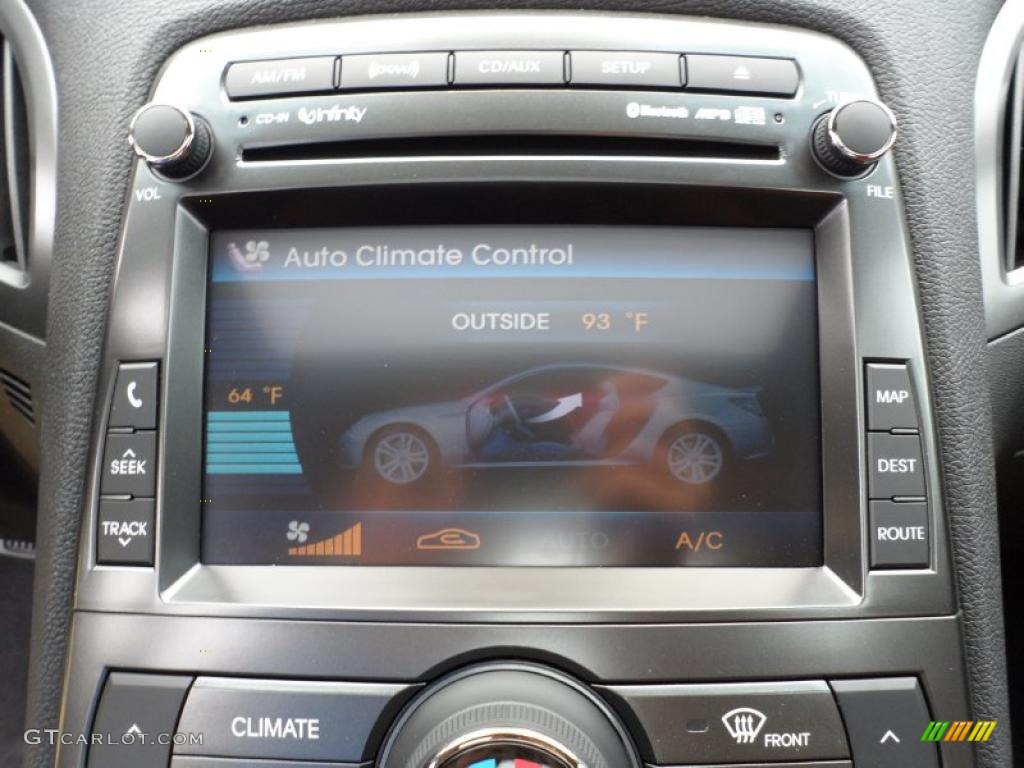 2011 Hyundai Genesis Coupe 3.8 Grand Touring Controls Photo #49585045