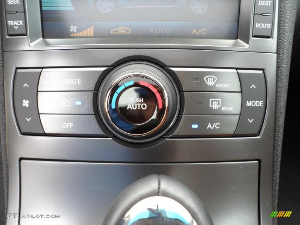 2011 Hyundai Genesis Coupe 3.8 Grand Touring Controls Photo #49585060