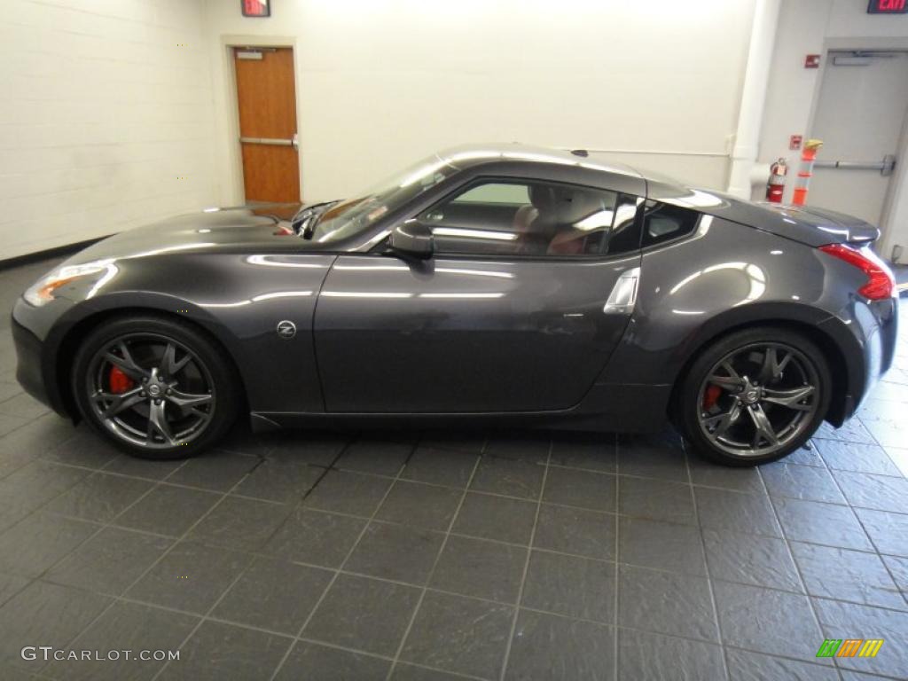 40th Anniversary Graphite 2010 Nissan 370Z Sport Touring Coupe Exterior Photo #49585636
