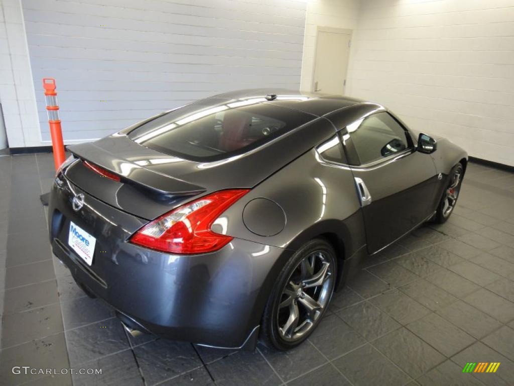 40th Anniversary Graphite 2010 Nissan 370Z Sport Touring Coupe Exterior Photo #49585675