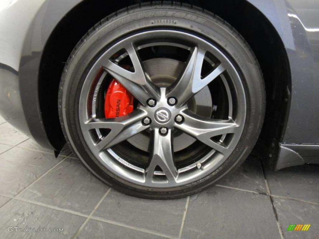 2010 Nissan 370Z Sport Touring Coupe Wheel Photo #49585699