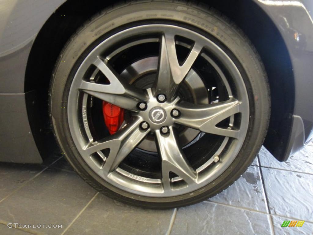 2010 Nissan 370Z Sport Touring Coupe Wheel Photo #49585714