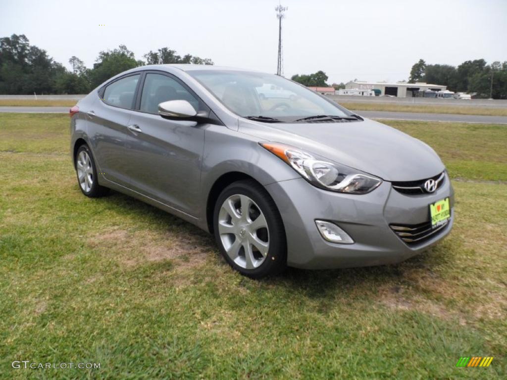 Titanium Gray Metallic 2011 Hyundai Elantra Limited Exterior Photo #49585735