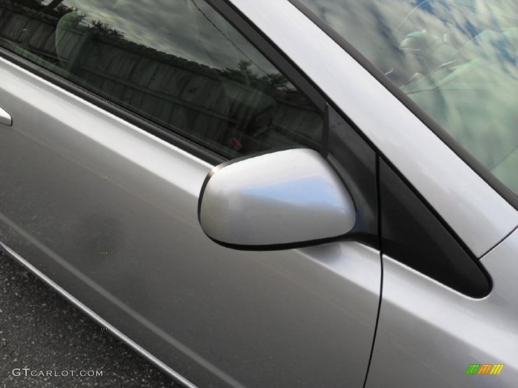 2009 Civic LX Coupe - Alabaster Silver Metallic / Gray photo #21