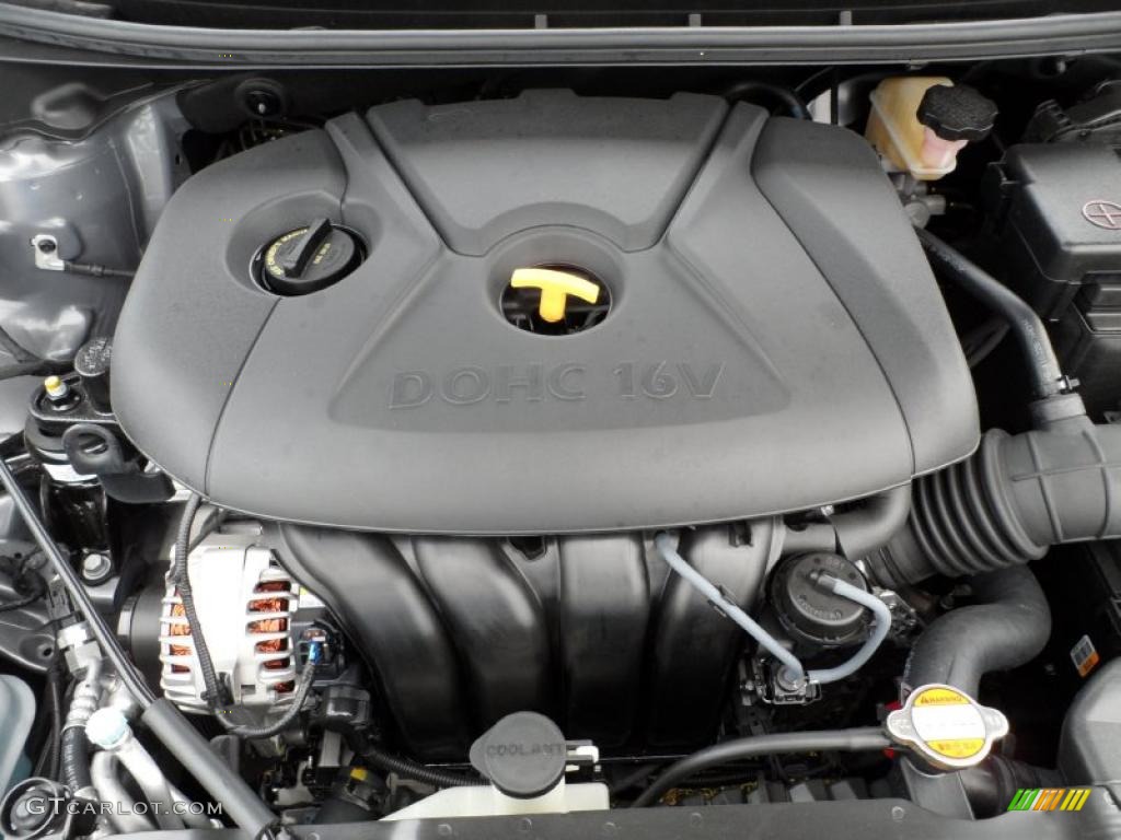 2011 Hyundai Elantra Limited 1.8 Liter DOHC 16-Valve D-CVVT 4 Cylinder Engine Photo #49585990