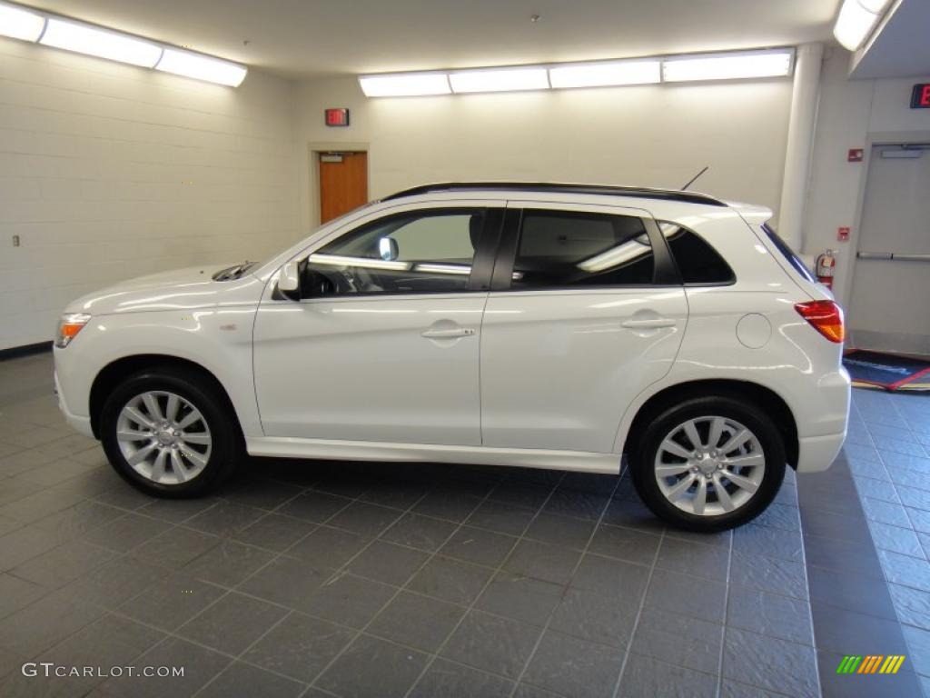 Diamond White Pearl 2011 Mitsubishi Outlander Sport SE 4WD Exterior Photo #49586173
