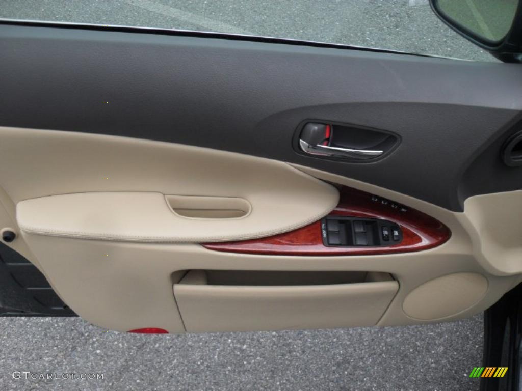 2007 Lexus GS 350 Cashmere Door Panel Photo #49586539