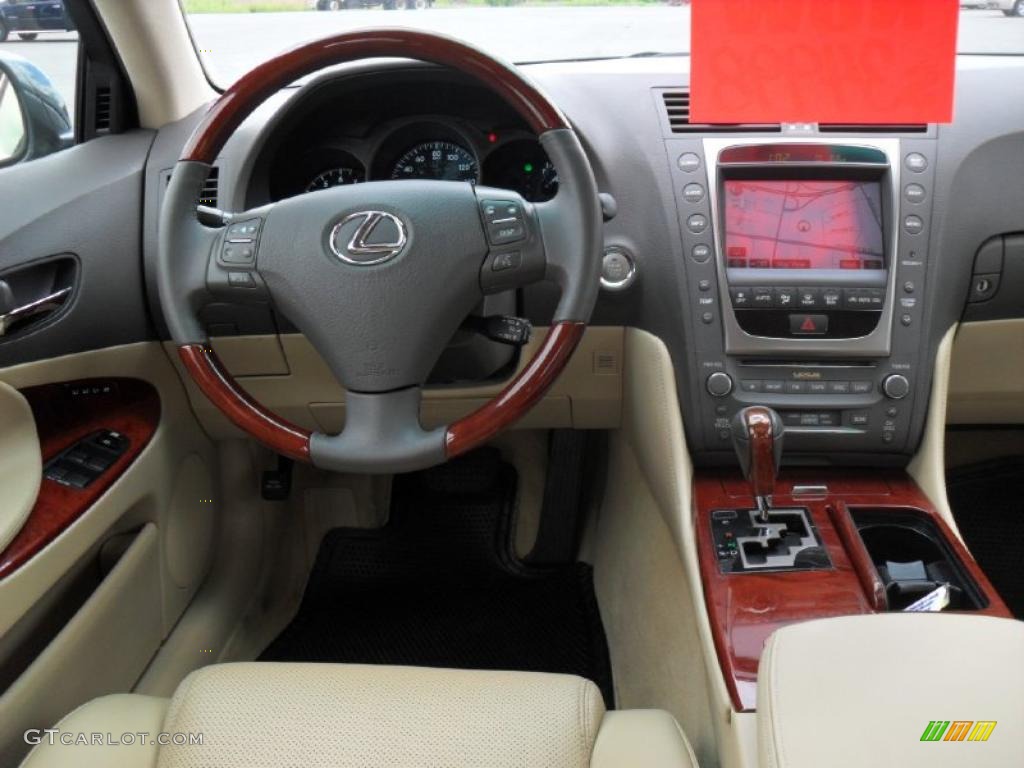 2007 Lexus GS 350 Cashmere Dashboard Photo #49586680