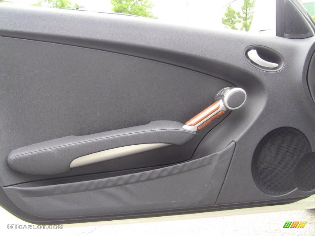 2009 Mercedes-Benz SLK 300 Roadster Black Door Panel Photo #49587553