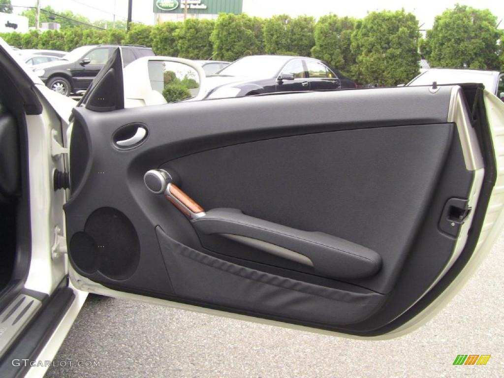 2009 Mercedes-Benz SLK 300 Roadster Black Door Panel Photo #49587619
