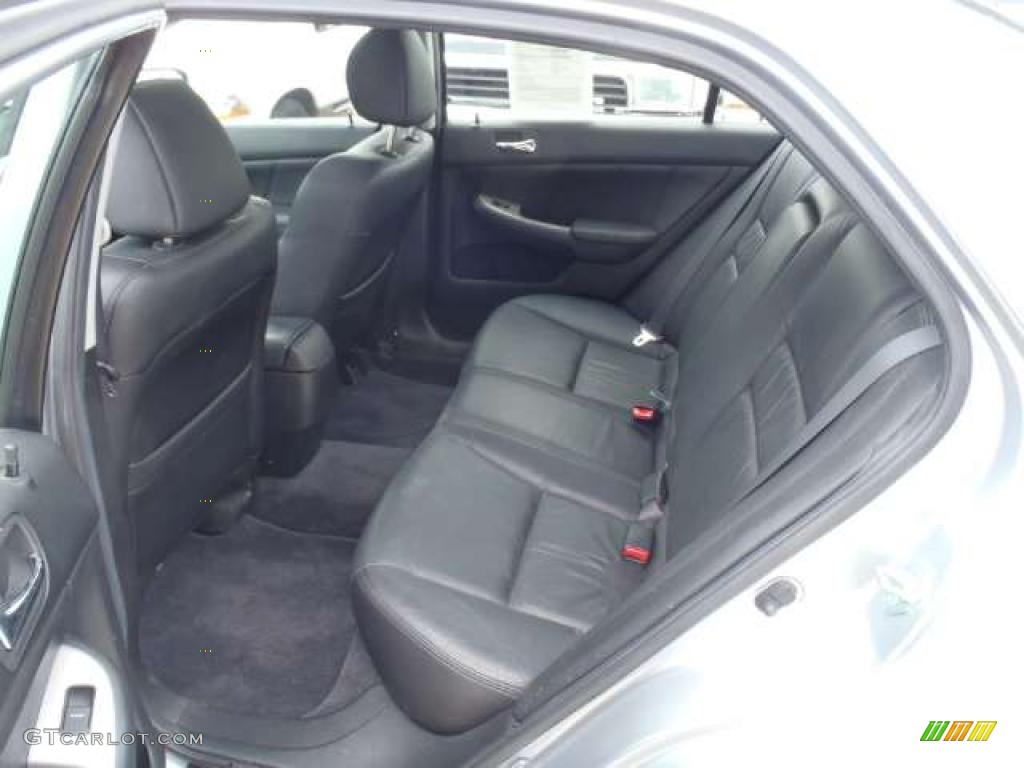 2003 Accord EX-L Sedan - Satin Silver Metallic / Black photo #14