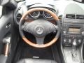 Black 2009 Mercedes-Benz SLK 300 Roadster Steering Wheel